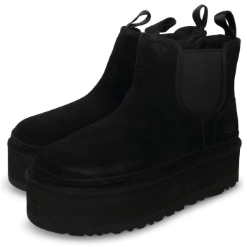 ugg neumel platform chelsea μαύρο