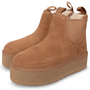 ugg neumel platform chelsea καφέ