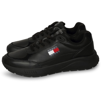 tommy hilfiger runner full leather ess