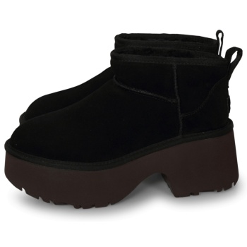 ugg classic ultra mini new heights μαύρο