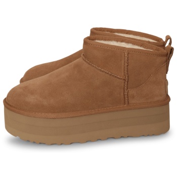 ugg classic ultra mini platform καφέ