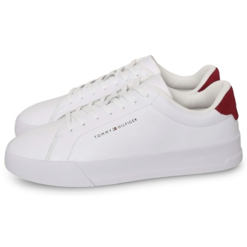 tommy hilfiger court leather grain ess