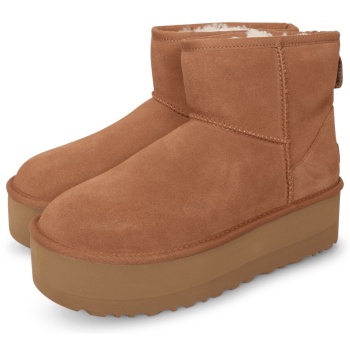 ugg classic mini platform μπεζ