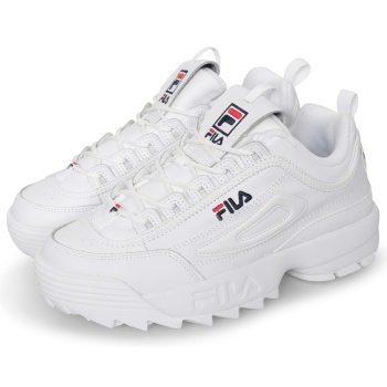 fila disruptor ii premium λευκό