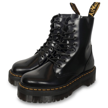 dr.martens jadon polished smooth μαύρο