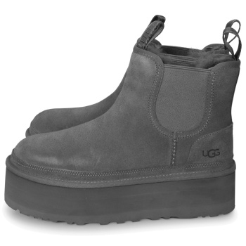 ugg neumel platform chelsea σκούρο γκρι