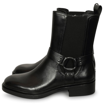 tamaris chelsea ring boots μαύρο