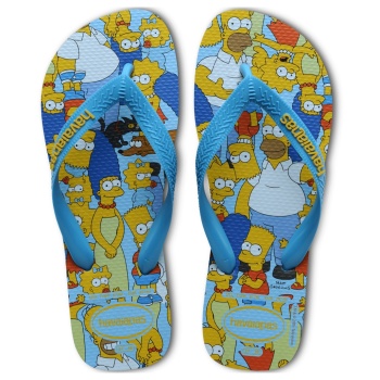 havaianas simpsons τιρκουάζ σε προσφορά