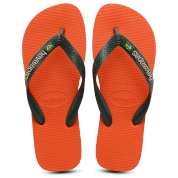 havaianas brasil logo πορτοκαλί σε προσφορά