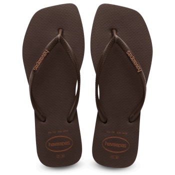 havaianas square logo καφέ σκούρο σε προσφορά