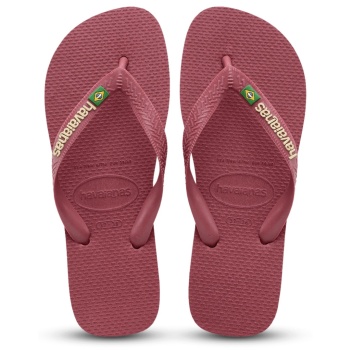 havaianas brasil logo μωβ