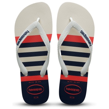 havaianas top nautical λευκό / μπλε