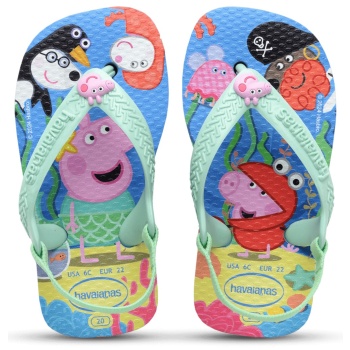 havaianas baby peppa pig γαλάζιο