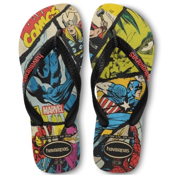 havaianas top marvel μαύρο / κόκκινο σε προσφορά