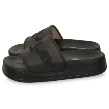replay flat sole slide μαύρο σε προσφορά