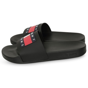 tommy hilfiger flag pool sld ess mαύρο σε προσφορά