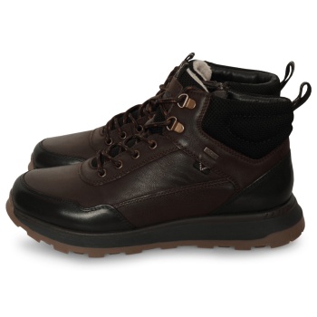 s.oliver laced up leather boots καφέ σε προσφορά