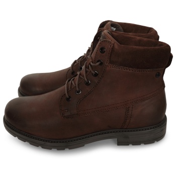 jack & jones cranfield leather καφέ σε προσφορά