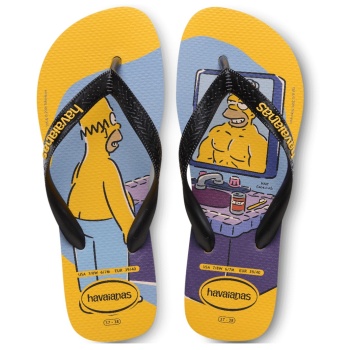 havaianas simpsons κίτρινο σε προσφορά
