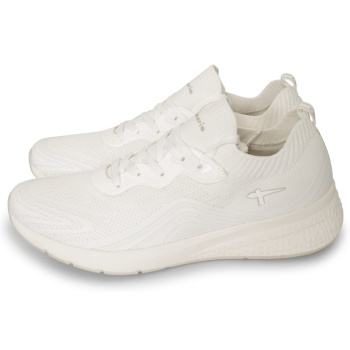 tamaris woven lace-up λευκό