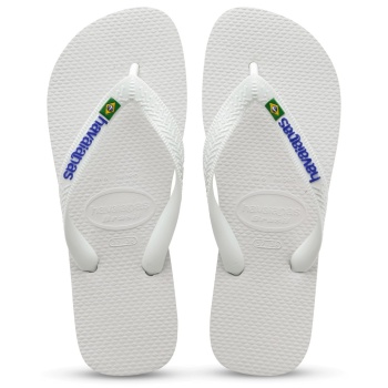 havaianas brasil logo λευκό