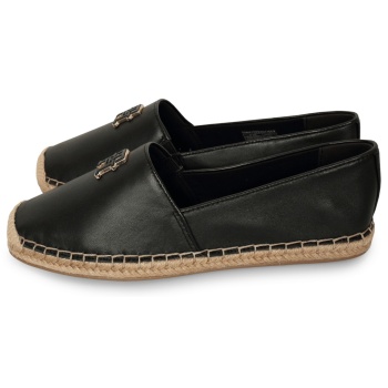 tommy hilfiger logo leather espadrille