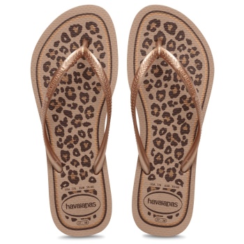 havaianas slim animals λεοπάρ