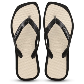 havaianas top square fusion μαύρο /