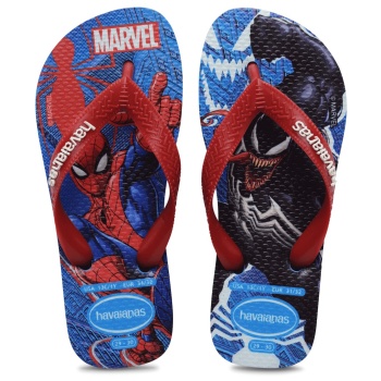 havaianas kids top marvel ii μπλε