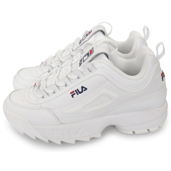 fila disruptor ii premium λευκό