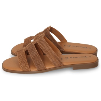tamaris slides καφέ