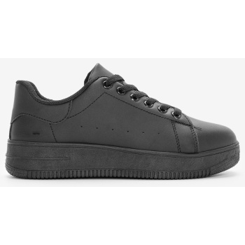 sneakers basic δίσολα 022383 μαυρο