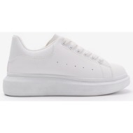  sneakers δίσολα 022553 λευκο