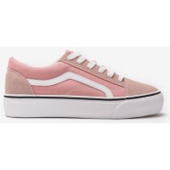  sneakers δίσολα 022615 ροζ