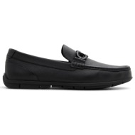  ανδρικό δερμάτινο μαύρο μοκασίνι orlovoflex