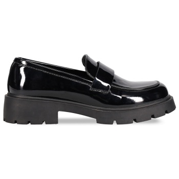 μαύρο chunky loafer