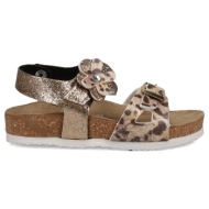  χρυσό παιδικό footbed πέδιλο