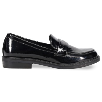 μαύρο penny loafer λουστρίνι