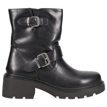 μαύρο μποτάκι biker σε προσφορά