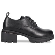  μαύρο chunky oxford