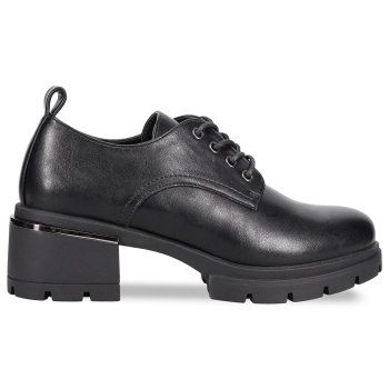 μαύρο chunky oxford