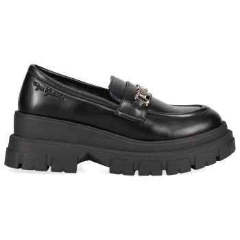 μαύρο chunky loafer