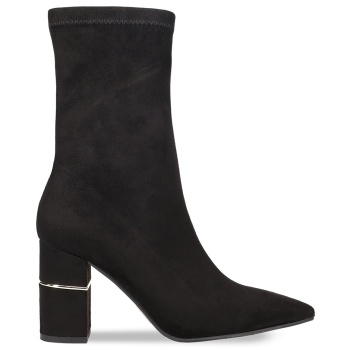 μαύρο σουέντ μποτάκι