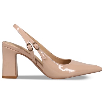 μπεζ γόβα λουστρίνι σε προσφορά