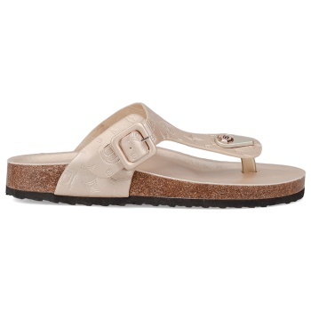 μπεζ footbed σανδάλι σε προσφορά