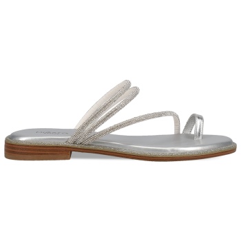 ασημί σανδάλι σε προσφορά
