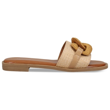 μπεζ σανδάλι σε προσφορά