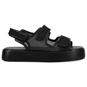 μαύρο flatform σανδάλι
