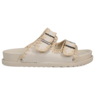  εκρού footbed σανδάλι