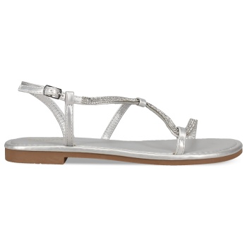 ασημί σανδάλι σε προσφορά